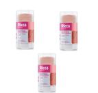 Kit 3 Bastão Facial Argila Vermelha 30g - Ricca