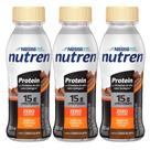 Kit 3 Bebida Láctea Nutren Protein com 15g de Proteínas Sabor Chocolate 260ml
