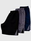 Kit 3 Bermuda D Bell Outlet Fashion Tactel Lisa Masculina