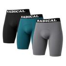 kit 3 Bermuda Térmica Anti Assadura Esportiva Sem P ao G5 plus size