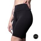 Kit 3 Bermudas Fitness Suplex Short Cos Alto Cintura Alta