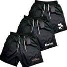 Kit 3 Bermudas Mauricinho tactel Masculino MIX para treino e Academia Kit 3 Bermudas Mauricinho tactel Masculino MIX para treino e Academia