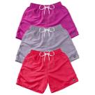 Kit 3 Bermudas Short Praia Neon Mauricinho Verão Cordão 023