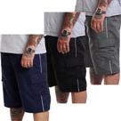 Kit 3 Bermudas Tactel Cargo Plus Size(tabela ultima foto)