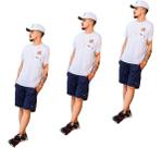 Kit 3 Bermudas Tecido Dry Fit Leve P Calor Verão Praia 102