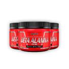 Kit 3 Beta Alanina Pura Integral Medica 123g