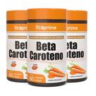 Kit 3 Beta Caroteno 400mg 60 Cápsulas Fitoprime