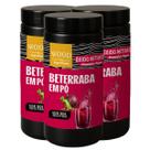 Kit 3 Beterraba Desidratada Em Pó 100% Pura 454g Wood