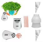 Kit 3 Bicos Wilton Chuveirinho 134 233 E 234 + Adaptador Kit 3 Bicos Wilton Chuveirinho 134 233 E 234 + Adaptador