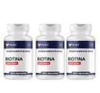 Kit 3 Biotina 500mg 60 Cápsulas - Muwiz Kit 3 Biotina 500mg 60 Cápsulas - Muwiz