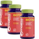 Kit 3 Biotina pura original cabelos e unhas Vitamina b7 Suplemento alimentar natural em cápsulas