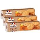 Kit 3 Biscoito Amanteigado ST MICHEL 20 Galettes 130g