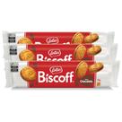 Kit 3 Biscoito Belga Recheado Lotus Biscoff Cream Chocolate 110g