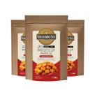 Kit 3 Biscoito de Arroz Vicente Só Sabor Pimenta 100g Snack Crocante Lanche Rápido