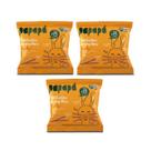 Kit 3 Biscoito Infantil Papapá Orgânico Cenoura S/ Glúten
