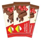 Kit 3 Biscoito Maisena Chocolate Lowçucar 115g Zero Açúcar Diet