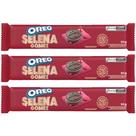 Kit 3 Biscoito Oreo Selena Gomez - Leite Cond. E Canela 90g