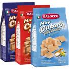 Kit 3 biscoito wafer balocco avelã baunilha chocolate 125g