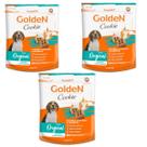 Kit 3 Biscoitos Golden Original Adulto Porte Pequeno 350gr Cookie Petiscos