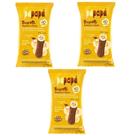 Kit 3 Biscoitos infantil Papapa Biscotti banana e cacau 180g Kit 3 Biscoitos infantil Papapa Biscotti banana e cacau 180g