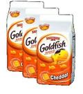 kit 3 Biscoitos - Pepperidge Farm - Goldfish Cheddar 187g