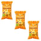 Kit 3 Biscoitos Polvilho Orgânico Crilancha Cenoura Assado Vegano 120g