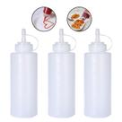Kit 3 Bisnaga Para Molho Catchup Profissional Graduada 350ml