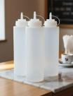 Kit 3 Bisnaga Profissional 1L c/ Marcador e Tampa Chef Line Kit 3 Bisnaga Profissional 1L c/ Marcador e Tampa Chef Line