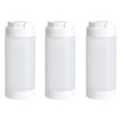 Kit 3 Bisnagas Fifo 470ml Restaurante Buffet Gourmet Mix