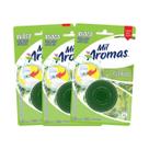 Kit 3 Bloco para Caixa Acoplada Cítrus 45g Mil Aromas