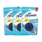 Kit 3 Bloco para Caixa Acoplada Marine 45g Mil Aromas