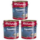 Kit 3 Bloqueador De Umidade Impermeabilizante Aquabloc 3,6l