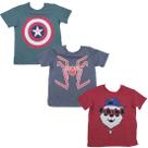 Kit 3 Blusas Camisas Infantil Algodão Penteado Kit 3 Blusas Camisas Infantil Algodão Penteado