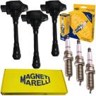 Kit 3 Bobinas + 3 Velas Ignição Sandero Logan Kwid 1.0 12v Kit 3 Bobinas + 3 Velas Ignição Sandero Logan Kwid 1.0 12v