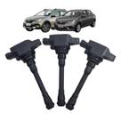 Kit 3 Bobinas de Ignição Renault Sandero Logan 3cc 1.0