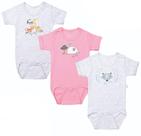Kit 3 Body Bebe Baby History Rn Ao Ex Mod. 03