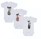 Kit 3 Body Bebe Baby History Rn Ao Ex Mod. 06