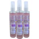 Kit 3 Body Splash Desodorante Colônia Ameixa 130ml