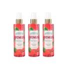 Kit 3 Body Splash Spray Corporal Melancia 200mL - Wever
