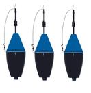 Kit 3 Boia Cevadeira Robusta 65gr Jr Pesca Azul Preta Branca
