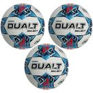 Kit 3 Bola de Futebol Campo Select Pro Costurada à Mão Branco+azul Dualt