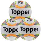 Kit 3 Bolas Futsal Topper Slick Tecnofusion