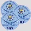 Kit 3 Bolas Machester City Estádios Campo Azul