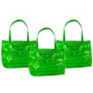Kit 3 Bolsa De Praia Sacola Piscina Transparente Impermeável Verão Kit 3 Bolsa De Praia Sacola Piscina Transparente Impermeável Verão