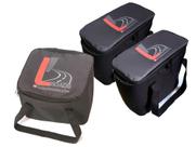 Kit 3 Bolsas Mala Interna Para Baú Lateral E Traseiro de Motos