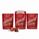Kit 3 Bombom Suiço LINDT Lindor ao Leite 37g - Trufa Suiça