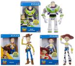 Kit 3 Bonecos Articulados Woody Buzz e Jessie Clássicos Toy Store - 31Cm - Disney Pixar - Toy Story 30 Anos Mattel