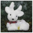 Kit 3 Bonecos De Natal Enfeite Natalino Rena Felpuda 20cm