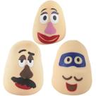 Kit 3 Bonecos Espreme e Aperta Infantil Anti Stress Relaxante - Castela