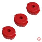 Kit 3 Borboleta Quick Release Engate Rápido Vermelha